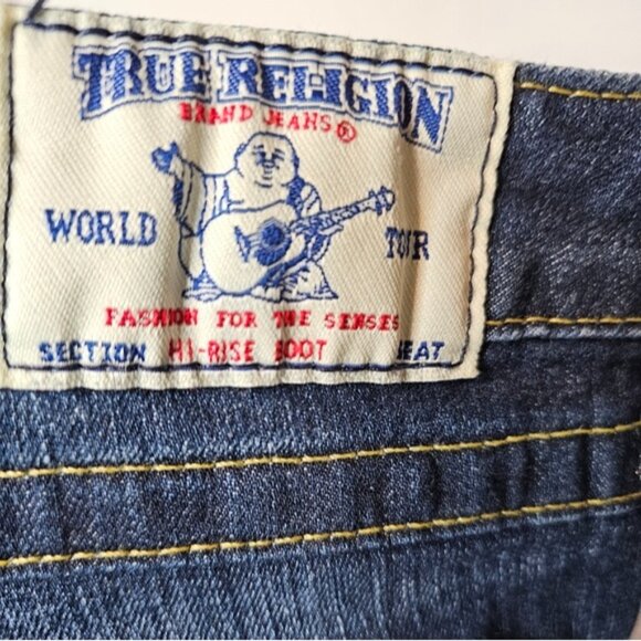 True Religion Hi-Rise Boot Cut Jeans - Picture 11 of 14